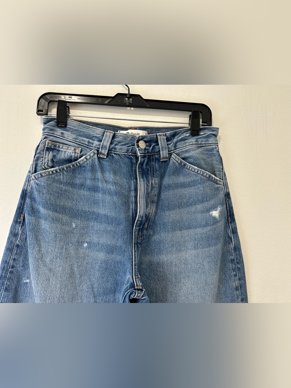 MADEWELL - The Ballon Medium Wash Jeans Size 26 - Picture 3 of 15
